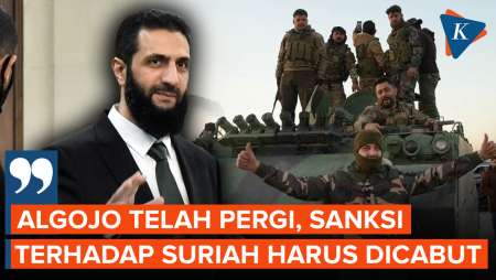 Assad Tinggal Sejarah, Pemimpin HTS Desak Pencabutan Sanksi Terhadap Suriah