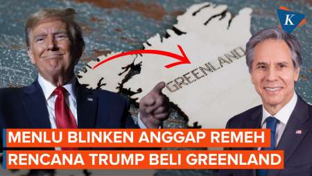 Remehkan Rencana Trump Beli Greenland, Blinken: Buang-buang Waktu