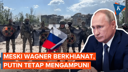 Putin Mengampuni Pasukan Wagner meski Berkhianat