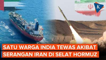 Iran Serang 2 Kapal UEA di Selat Hormuz, 1 Warga India Tewas