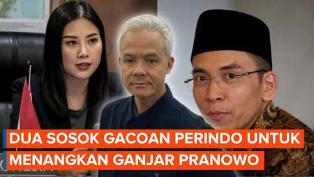 Angela Tanoesoedibjo dan Tuan Guru Bajang Wakil Ketua Tim Pemenangan Ganjar