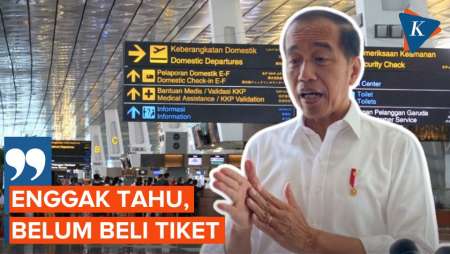 Pulang Kampung Usai Purnatugas, Jokowi Belum Beli Tiket Pesawat ke Solo