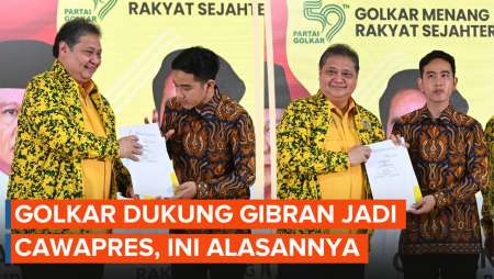 Alasan Golkar Dukung Gibran Jadi Bakal Cawapres Prabowo