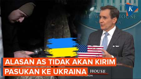 AS Tak Akan Kirim Pasukan ke Ukraina untuk Berperang Lawan Rusia