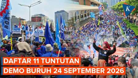 11 Tuntutan Demo Buruh Hari Ini Di Jakarta