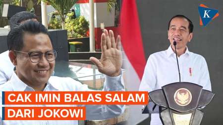 Balas Titipan Salam dari Jokowi, Cak Imin: Wa'alaikumsalam