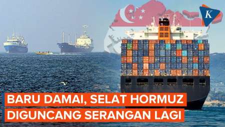 Baru Seminggu Damai, Kapal Singapura Dihantam Proyektil Di Selat Hormuz