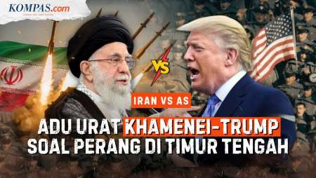 Adu Urat Khamenei-Trump Di Tengah Potensi Perang Iran Vs AS