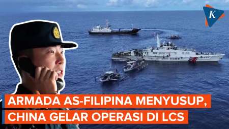 Pesawat dan Kapal AS-Filipina Menyusup, China Gelar Operasi Militer di LCS