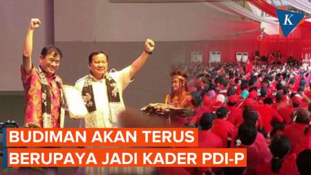 Budiman Akan Daftar ke PDI-P Lagi jika Dipecat karena Dukung…