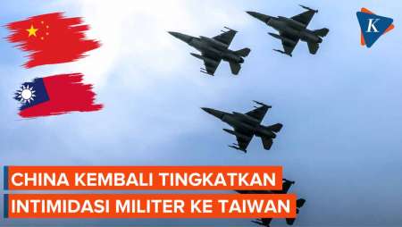 Taiwan Deteksi 43 Jet Tempur China di Sekitar Kawasannya