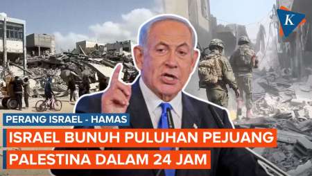 Israel Klaim Bunuh Lebih dari 30 Pejuang Palestina dalam 24 Jam