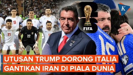 FIFA Diminta Ganti Iran dengan Italia di Piala Dunia 2026, Ada Apa?