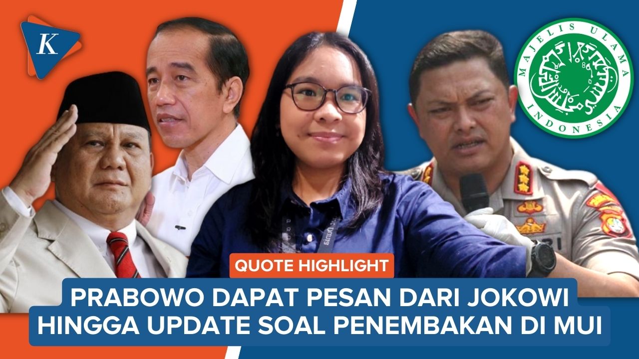 Prabowo Sebut Jokowi Titip Pesan hingga Terduga Pelaku Penembakan Tak Terafiliasi Teroris