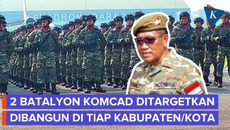 Kemenhan Targetkan Bangun Dua Batalyon Komcad Di Tiap Kabupaten