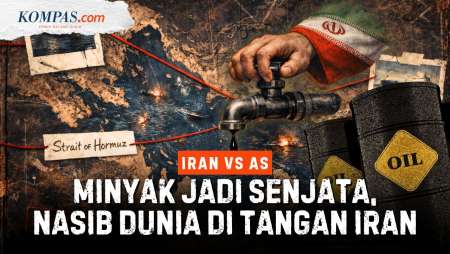 "Petaka" Dunia Dalam Tangan Iran, Selat Hormuz Jadi Penentu