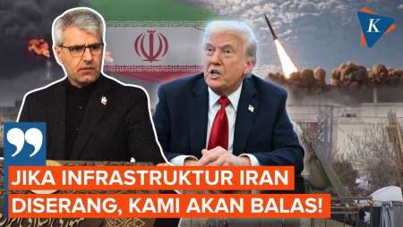Diancam Trump Selasa Bakal Jadi Neraka, Iran: Akan Kami Balas!