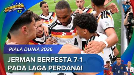 Hasil Piala Dunia 2026 Jerman Vs Curacao 7-1, Nmecha Cetak Gol Tercepat