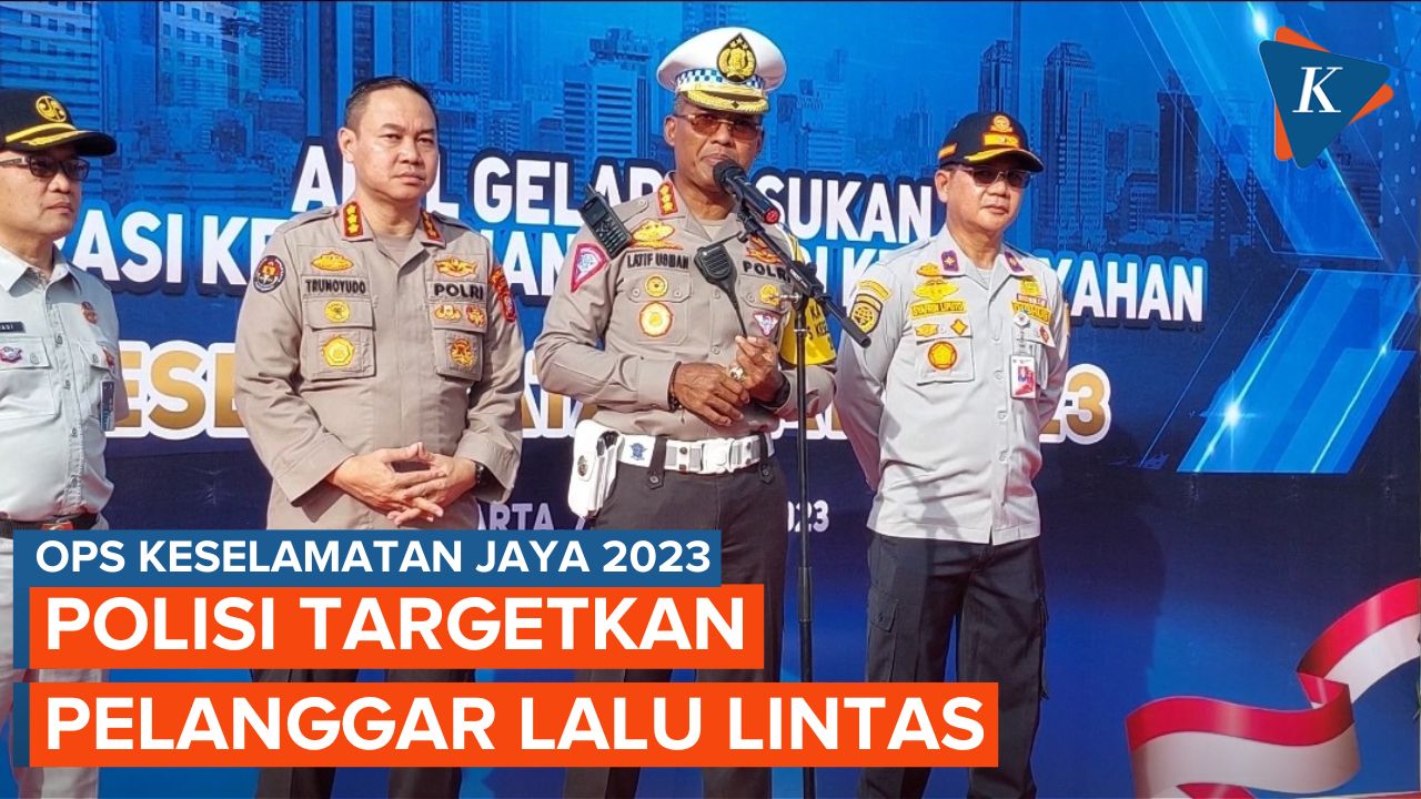 Polda Metro Gelar Operasi Keselamatan Jaya 2023 untuk Tindak Pelanggar Lalu Lintas