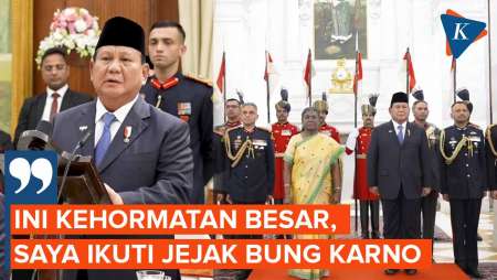 Jadi Tamu Utama Hari Republik India, Prabowo Terhormat Ikuti Jejak Bung Karno