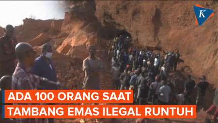 Lebih dari 70 Orang Tewas Terkubur Tambang Emas di Mali