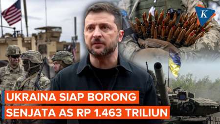 Zelensky Bertemu Trump, Ukraina Siap Borong Senjata AS Rp 1.463 Triliun