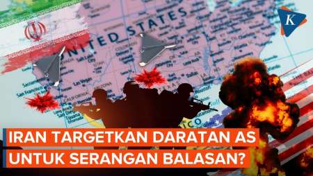 Tak Cuma Timur Tengah, Iran Disebut Targetkan Daratan AS Untuk Serangan Balasan