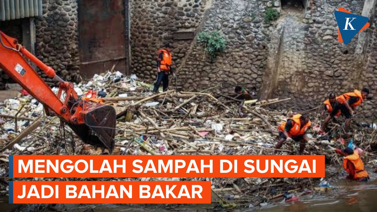 Pemprov DKI Berencana Olah Sampah dari Sungai Jadi Bahan Bakar