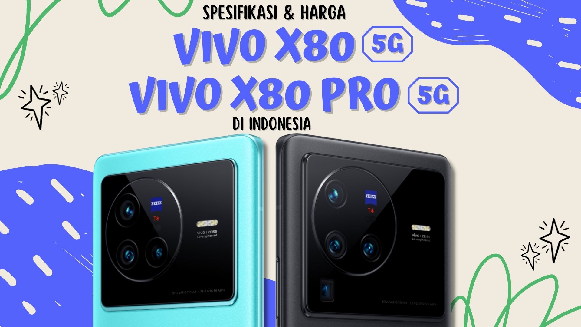 Spesifikasi serta Harga Vivo X80 dan X80 Pro di Indonesia