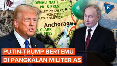 Pangkalan Militer AS Jadi Lokasi Pertemuan Putin-Trump di Alaska