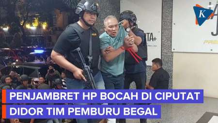 Penjambret HP Bocah Perekam Bus Telolet Ditangkap Tim Pemburu Begal
