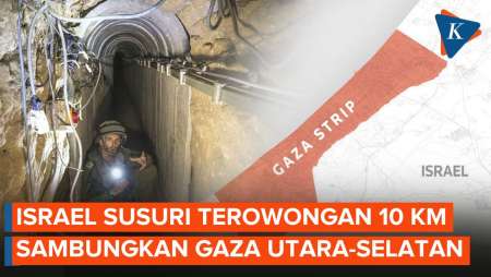 Militer Israel Sisir Terowongan Sepanjang 10 Km, Hubungkan Gaza Utara dan Selatan