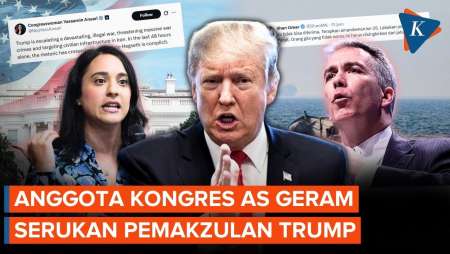 Tuntut Trump Dimakzulkan, Anggota Kongres AS Desak Penggunaan Amandemen Ke-25
