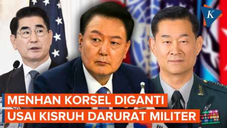 Presiden Korsel Tunjuk Menhan Baru Usai Gagal Lakukan Darurat Militer