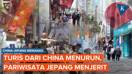 Turis China Menurun Buntut Ketegangan, Pelaku Pariwisata Jepang "Menjerit"