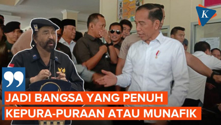 Surya Paloh Blak-blakan Sebut Kondisi Bangsa Indonesia Saat Ini Berubah Munafik