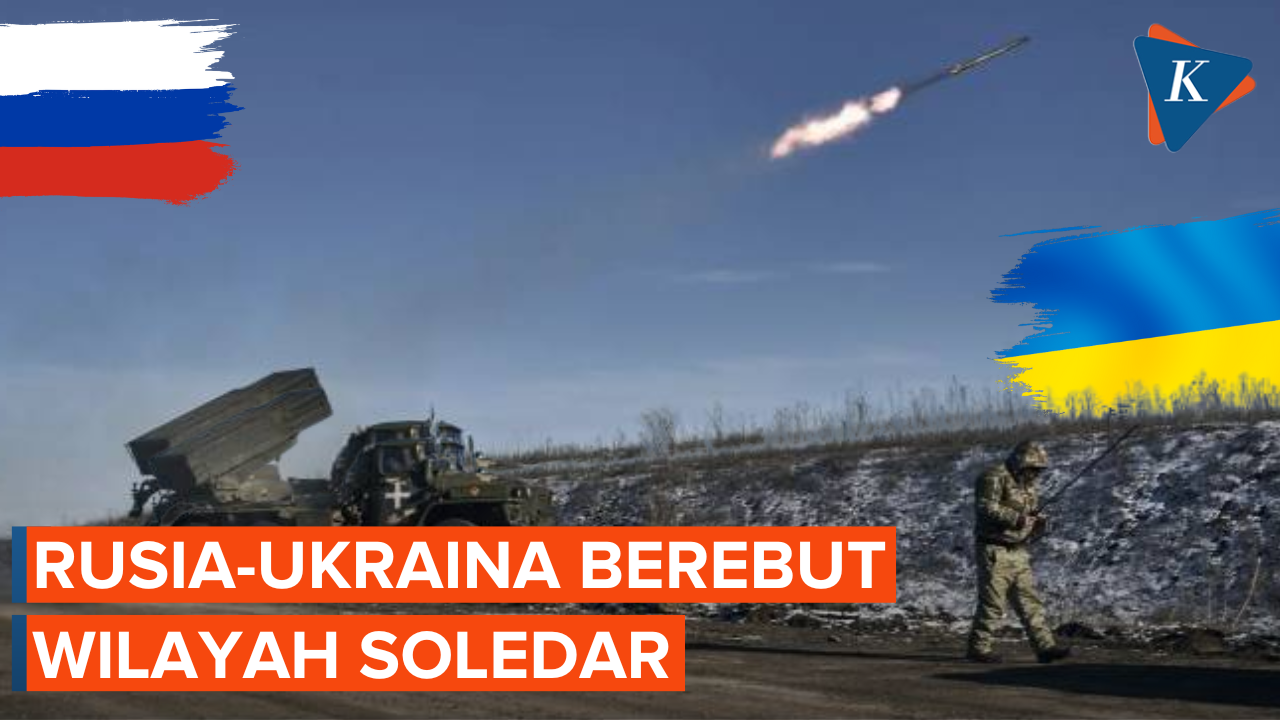 Rusia Serang Wilayah Soledar, Ukraina Tetap Bertahan