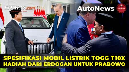 Togg T10X: Mobil Listrik Hadiah dari Erdogan untuk Prabowo