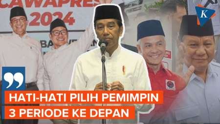 Pemimpin 2024, 2029, 2034 Paling Berpengaruh untuk RI, Jokowi Minta Hati-hati Memilih