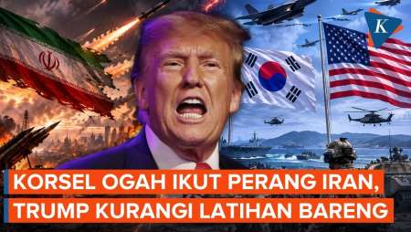 Trump Ngambek Korsel Tolak Ikut Perang Iran, Langsung Pangkas Latihan Gabungan