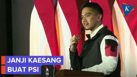 [FULL] Pidato Kaesang Usai Terpilih sebagai Ketua Umum PSI 2025-2030