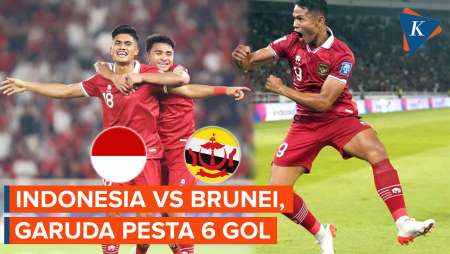Hasil Timnas Indonesia vs Brunei 6-0, Dimas Drajad Hattrick