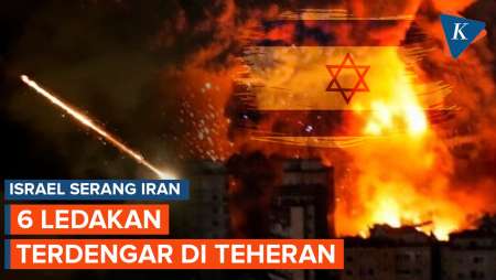 Serangan Israel ke Iran Dimulai, IDF Sasar Target Militer Teheran