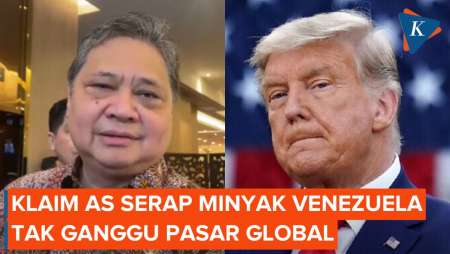 Airlangga: Rencana Amerika Serap Minyak Venezuela Tak Ganggu Pasar Global