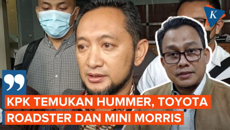 KPK Sita Mini Morris dan Hummer Milik Eks Kepala Bea…