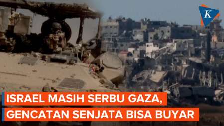 Israel Lanjutkan Serangan di Gaza, Hamas Peringatkan Gencatan Senjata Bisa Batal