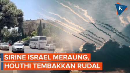 Sirene Meraung! Houthi Luncurkan Rentetan Rudal Menyerang Israel