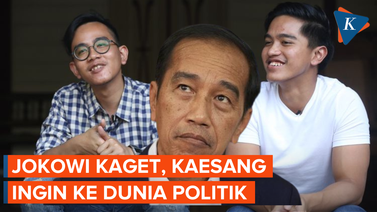 Respons Presiden Jokowi Ketika Kaesang Ingin Masuk ke Dunia Politik