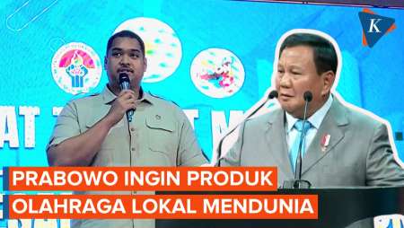 Prabowo Ingin Produk Indonesia Dipakai di Kejuaraan Dunia