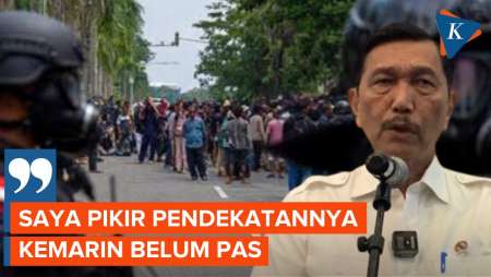 Konflik Lahan Pulau Rempang, Luhut: Rakyat Umumnya Mau, Provokator Pasti Ada